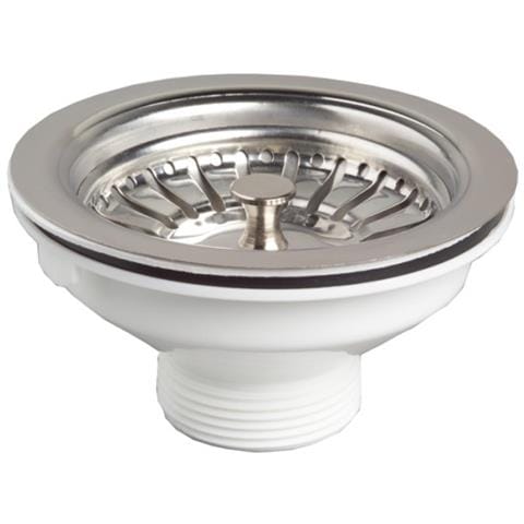 Bacino Kitchen Drogante Scarico Rifiuti Lavandino Cestello Spiùa Percolare In Acciaio 90 Millimetri 64 - Foto 1