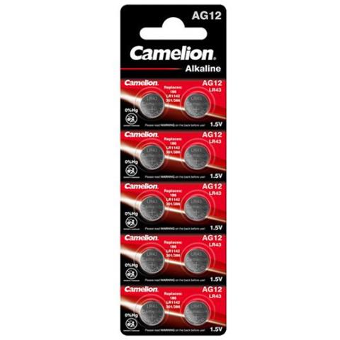 Batteria Camelion Alkaline Ag12 0% Mercurio/hg (10 Pz.) - Foto 4