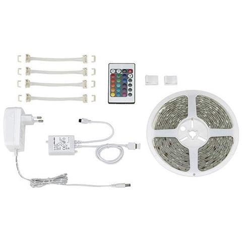 Striscia Cct-led 5 Mt 150 Led Doppia Tonalità Di Luce Dimmerabili Con Telecomando - Foto 1