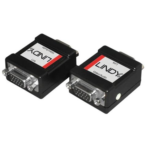 VGA / Audio In-line Adapter VGA VGA Nero cavo di interfaccia e adattatore - Foto 1