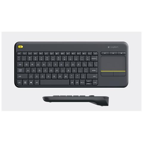 Tastiera USB + RF Wireless + Bluetooth 920-007131  (Layout Francese) Colore Nero - Foto 2