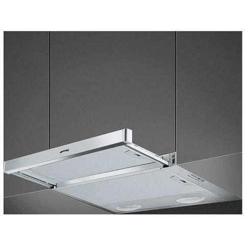 SMEG Cappa a Scomparsa KSET61E2 Aspirante Colore Argento SMEG Cappa a Scomparsa KSET61E2 Aspirante Colore Argento