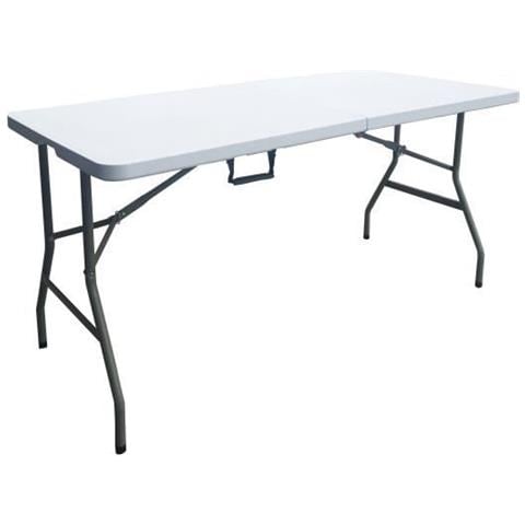 Tavolo Pieghevole 150 Centimetri 6 Pesrs - Foto 1