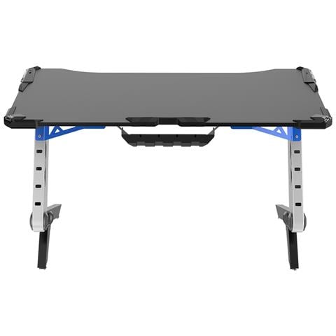 Tavolo Scrivania Da Gaming Rgb Led Xl Fibra Di Carbonio Regolabile 140cm 1,40mt - Foto 2