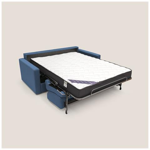 Chris Divano letto matrimoniale in tessuto impermeabile T13 166 cm (mat. 120x197) blu - Foto 2