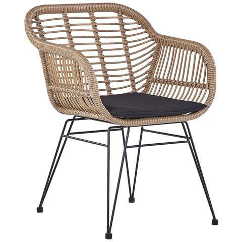 Set Bistrot Con Cuscino Tropea Ii Naturale - Foto 7