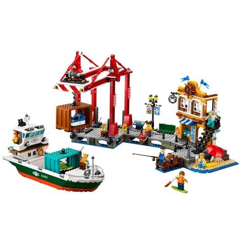 Gioco per Bambini Porto e Nave Merci - Foto 1