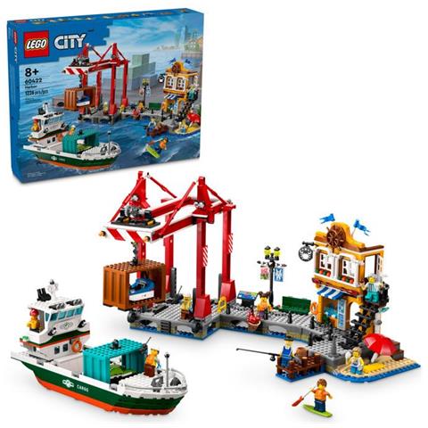 Gioco per Bambini Porto e Nave Merci - Foto 2
