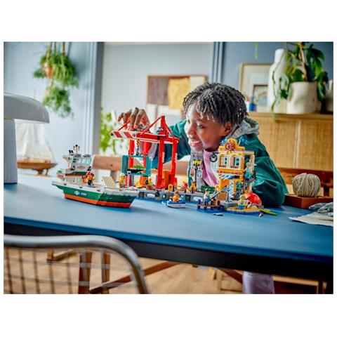 Gioco per Bambini Porto e Nave Merci - Foto 5