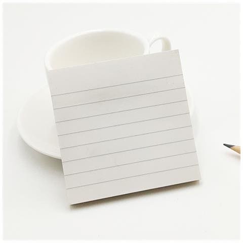 Note Adesive, Blocco Note Per Prendere Appunti E Promemoria Confezione Da 5 Fogli Da 80 Fogli White 1 - Foto 2