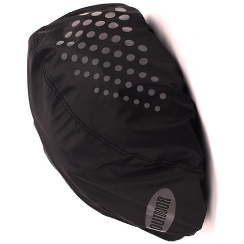 Copertura Riflettente Per Casco Da Ciclismo Black - Foto 2