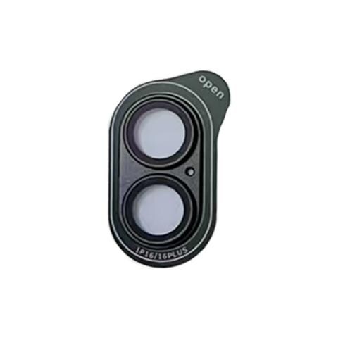 Proteggi Lenti Per Fotocamera Opaco Per Iphone Black Iphone 16/16 Più - Foto 1