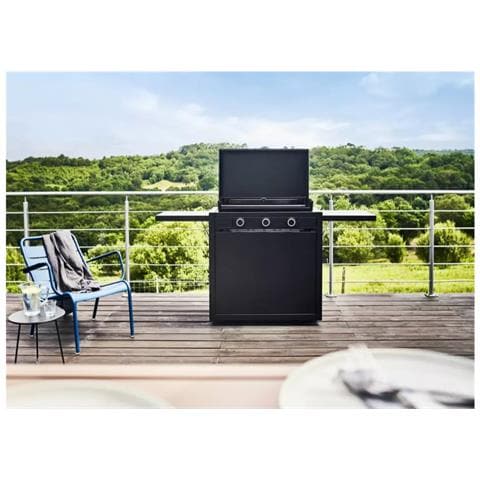 Plancha Gas MODERNG75AN Potenza 6000W Colore Nero - Foto 2