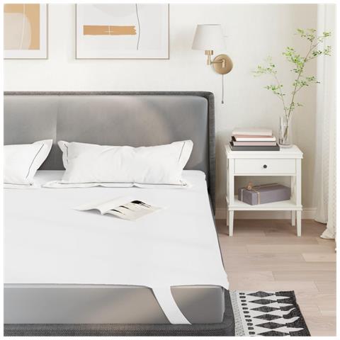Coprimaterasso Bianco 120x220 Cm Impermeabile - Foto 1