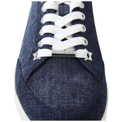 Scarpe Da Ginnastica In Denim Blu Miami - Eu37/us7 - Foto 5