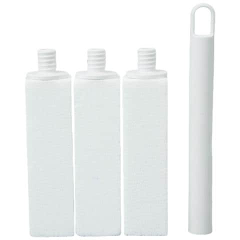 Confezione Da 3 Scopini Per Wc Con Pietra Pomice Grey - Foto 1