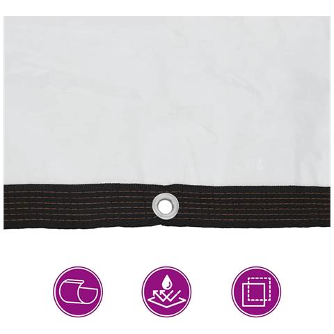 Telone Trasparente con Occhielli 2x4 m in Polietilene - Foto 10