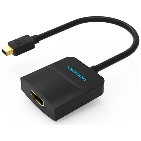 HBCBB cavo e adattatore video 0,15 m Mini DisplayPort HDMI Nero - Foto 1