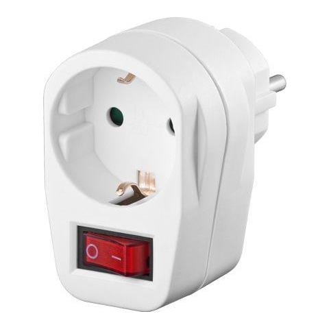 Adattatore Presa Di Sicurezza, Bianco - Foto 1