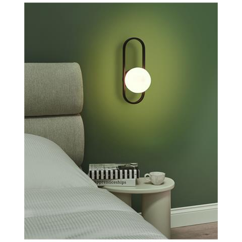 Applique Vardi Metallo Nero - Foto 1