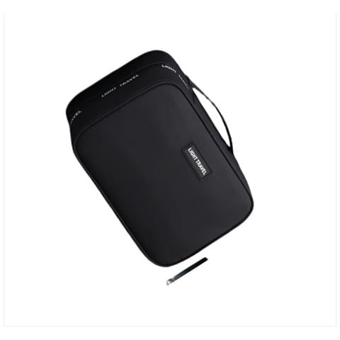 Elegante Beauty Case Da Viaggio In Pelle Pu Per Uomo Blue - Foto 4