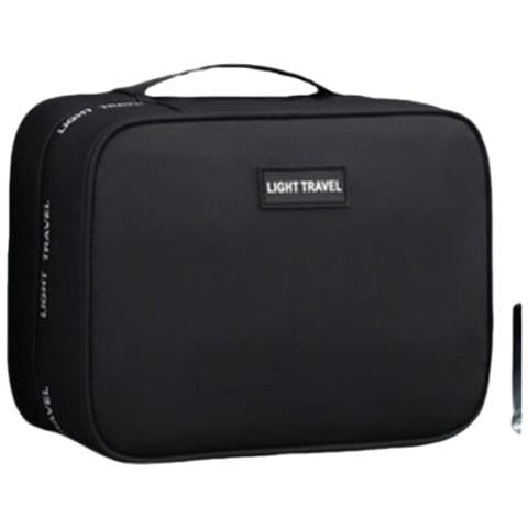 Elegante Beauty Case Da Viaggio In Pelle Pu Per Uomo Blue - Foto 1