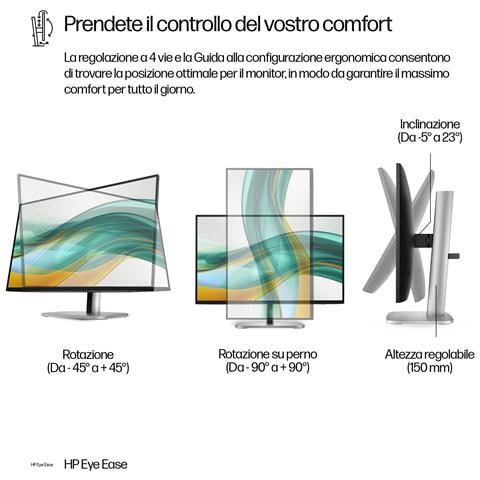 Series 5 Pro Monitor serie 5 Pro 23,8'' FHD - 524pf senza PVC - Foto 13