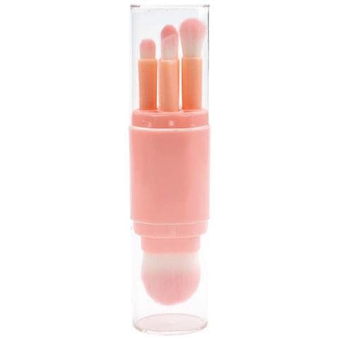 Set Di Pennelli Portatili 5-in-1 - Strumento Di Bellezza Multifunzionale Pink - Foto 1