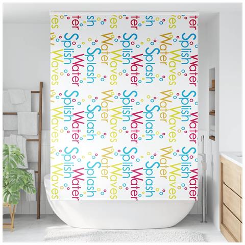 Tenda a Rullo Doccia Cassonetto 160x240 cm Larghezza Tessuto - Foto 2