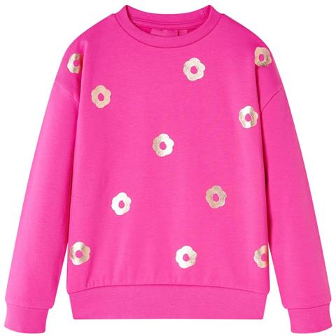 Felpa da Bambina Rosa Scuro 140 - Foto 1