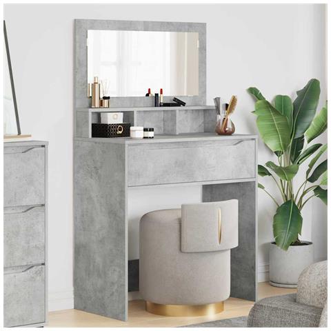 Tavoli da Trucco per Camera da Letto Grigio cemento - Foto 2