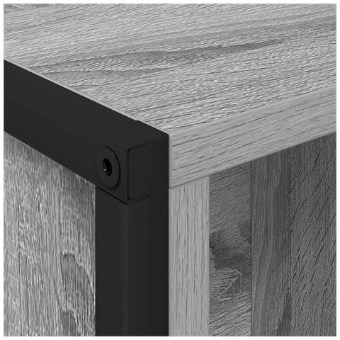 Armadio per Libri 2 pcs Grigio Sonoma 99,5 x 30 x 108,5 cm - Foto 9