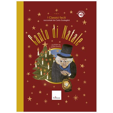 Carlo Scataglini - Canto di Natale. I classici facili raccontati da Carlo Scataglini. Con audiolibro - Foto 1