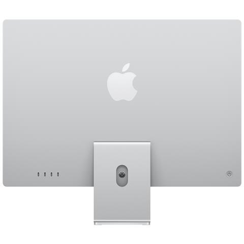 All-In-One iMac Monitor 23.5" Retina Display 4,5K M4 RAM 24GB SSD 512GB GPU 4xUSB-C Webcam macOS Sequoia Argento - Foto 2