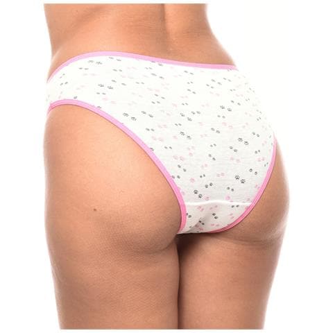 Confezione Da 3 Slip Da Donna In Cotone A Vita Media Kl10000 - Foto 2