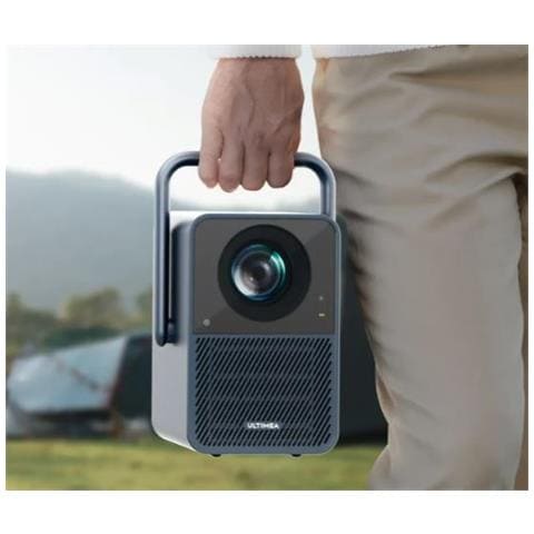 Poseidon E40 Proiettore a raggio standard 1000 ANSI lumen LCD 4K (4096x2400) Grigio - Foto 6