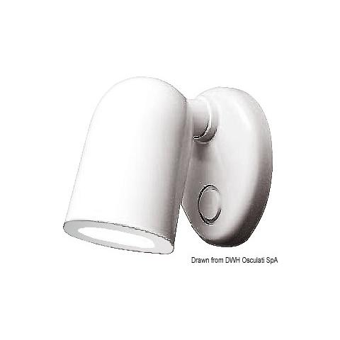 Applique Tube 10 LED ABS bianco - Foto 1