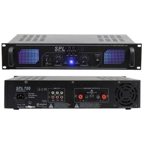 Amplificatore finale di potenza equalizzato e ventilato 700w rack 19  - Foto 8