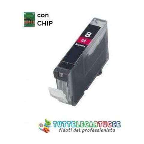 Cartuccia Compatibile Canon Cli-8m Magenta Con Chip - Foto 2
