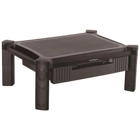 " Supporto per Monitor con cassetto Altezza regolabile - Supporta Schermo fino a 32"" e 10kg" - Foto 1