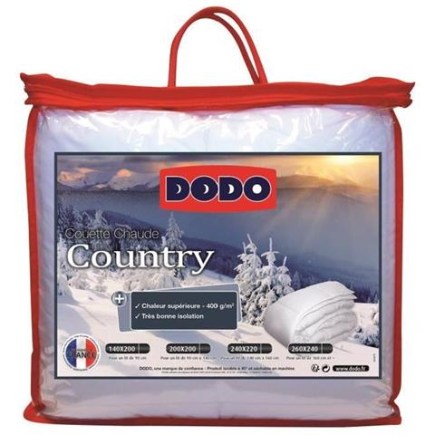 Couette Chaude 400 Gr / m² Country 140x200cm - Foto 1