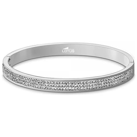 Bracciale Donna Style In Acciaio Rigido Con Cristalli Ls1903-2/1 - Foto 1