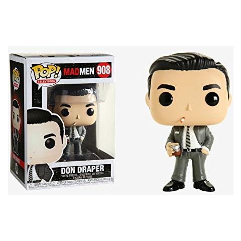 Funko Pop Figura In Vinile Tv: Mad Men Don Draper Collezione Multicolore 43395 - Foto 2