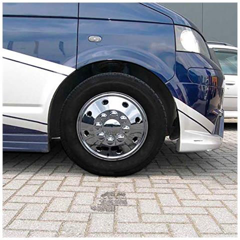 Set Copricerchio Utah 16 Cromato, 4 Pezzi - Foto 3