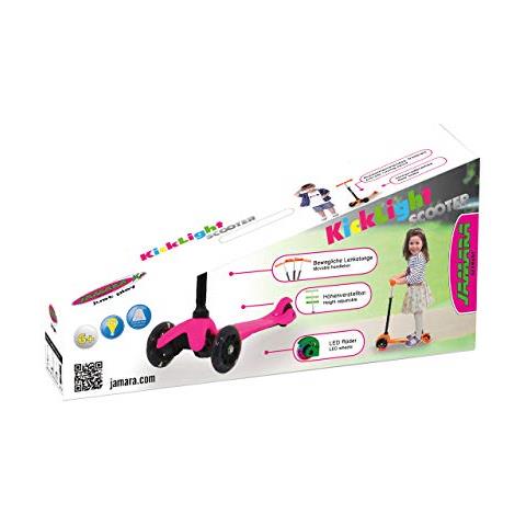 460497 Kicklight - Manubrio Regolabile In Altezza, Manubrio Mobile Per Cambiare Direzione, 3 Ruote Luminose Con Cuscinetti A Sfera Per Una Guida Stabile E Freno Posteriore - Foto 2