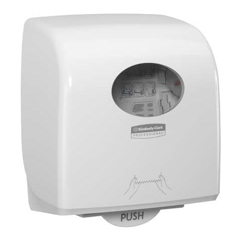 Dispenser Di Asciugamani A Rotolo In Plastica Bianco 7955 - Foto 1