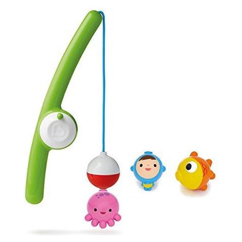 Chi Pesca Rod Reel Magnetico Bath Toy Set (con 3 Distinti Personaggi Subacquea Bobbing)  - Foto 1