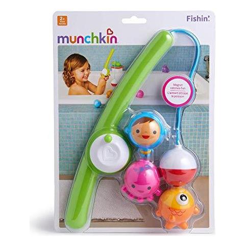 Chi Pesca Rod Reel Magnetico Bath Toy Set (con 3 Distinti Personaggi Subacquea Bobbing)  - Foto 4
