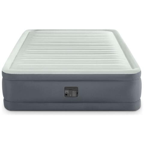 64906NP - Materasso Gonfiabile Singolo Grigio 203 x 152 x 46 cm - Foto 2