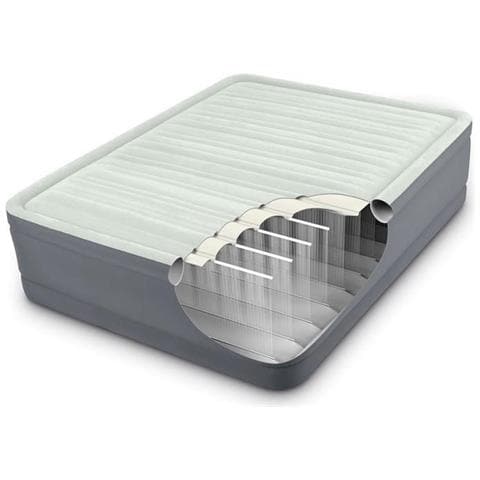 64906NP - Materasso Gonfiabile Singolo Grigio 203 x 152 x 46 cm - Foto 5